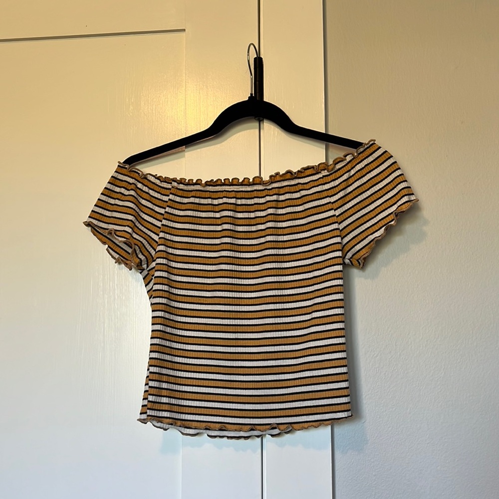Yellow Striped Shirt